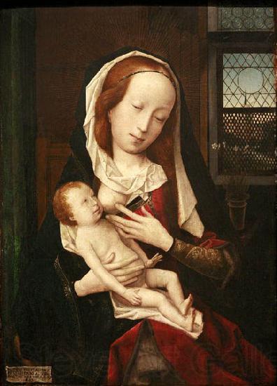 Jan provoost Virgin giving milk France oil painting art